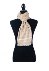 cashmere wool silk oblong scarf