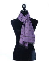 cashmere wool silk oblong scarf